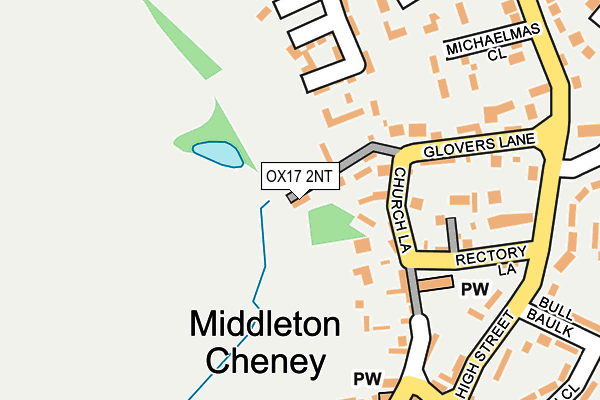 OX17 2NT map - OS OpenMap – Local (Ordnance Survey) OX17 2NT map - OS OpenMap – Local (Ordnance Survey)