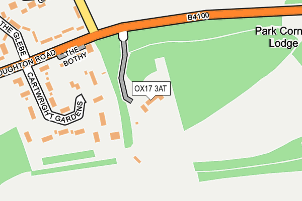 OX17 3AT map - OS OpenMap – Local (Ordnance Survey) OX17 3AT map - OS OpenMap – Local (Ordnance Survey)