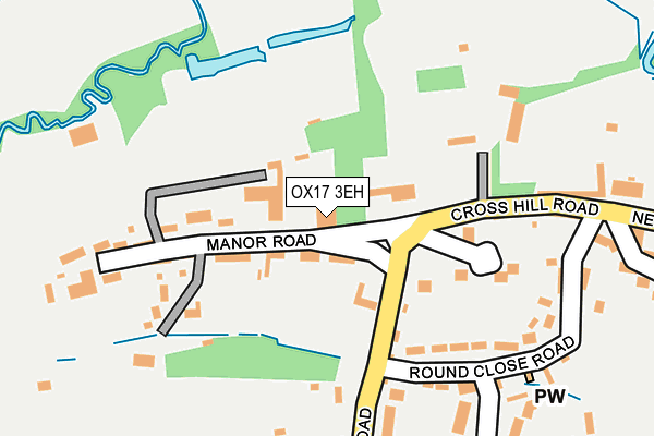 OX17 3EH map - OS OpenMap – Local (Ordnance Survey) OX17 3EH map - OS OpenMap – Local (Ordnance Survey)
