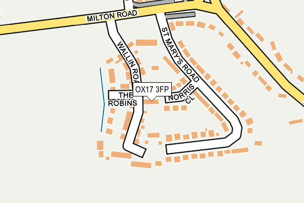 OX17 3FP map - OS OpenMap – Local (Ordnance Survey) OX17 3FP map - OS OpenMap – Local (Ordnance Survey)