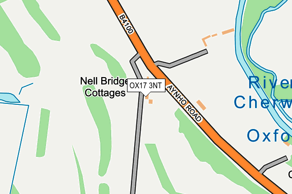 OX17 3NT map - OS OpenMap – Local (Ordnance Survey) OX17 3NT map - OS OpenMap – Local (Ordnance Survey)