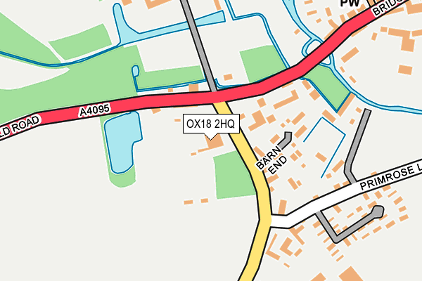 OX18 2HQ map - OS OpenMap – Local (Ordnance Survey) OX18 2HQ map - OS OpenMap – Local (Ordnance Survey)