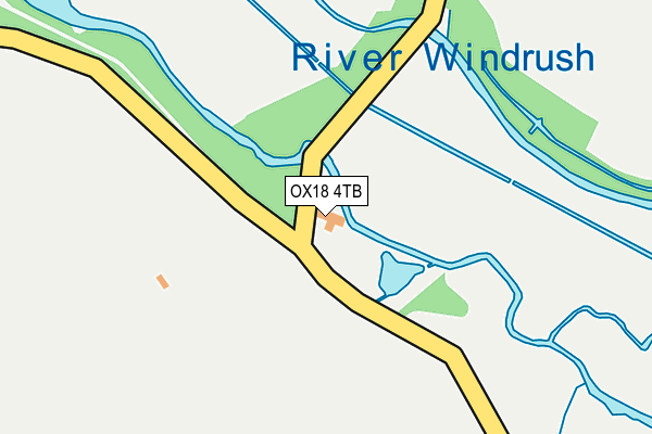 OX18 4TB map - OS OpenMap – Local (Ordnance Survey) OX18 4TB map - OS OpenMap – Local (Ordnance Survey)