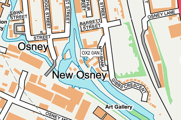 OX2 0AN map - OS OpenMap – Local (Ordnance Survey) OX2 0AN map - OS OpenMap – Local (Ordnance Survey)