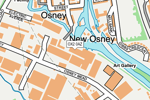 OX2 0AZ map - OS OpenMap – Local (Ordnance Survey) OX2 0AZ map - OS OpenMap – Local (Ordnance Survey)