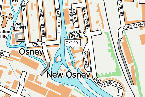 OX2 0DJ map - OS OpenMap – Local (Ordnance Survey) OX2 0DJ map - OS OpenMap – Local (Ordnance Survey)