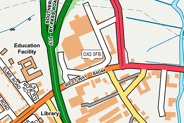 OX2 0FB map - OS OpenMap – Local (Ordnance Survey) OX2 0FB map - OS OpenMap – Local (Ordnance Survey)