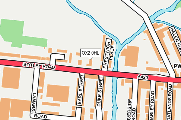 OX2 0HL map - OS OpenMap – Local (Ordnance Survey) OX2 0HL map - OS OpenMap – Local (Ordnance Survey)
