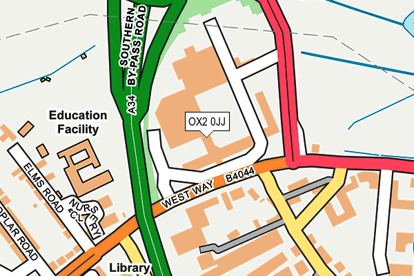OX2 0JJ map - OS OpenMap – Local (Ordnance Survey) OX2 0JJ map - OS OpenMap – Local (Ordnance Survey)