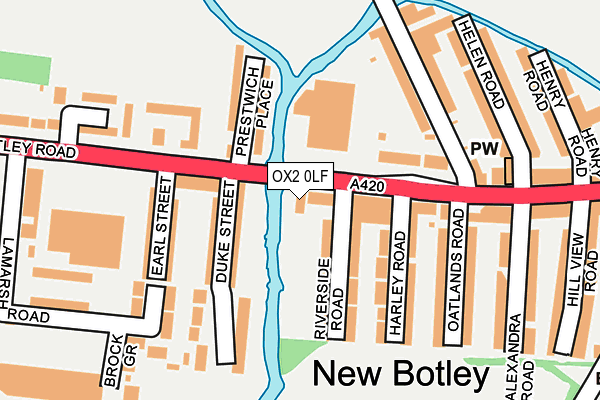 OX2 0LF map - OS OpenMap – Local (Ordnance Survey) OX2 0LF map - OS OpenMap – Local (Ordnance Survey)