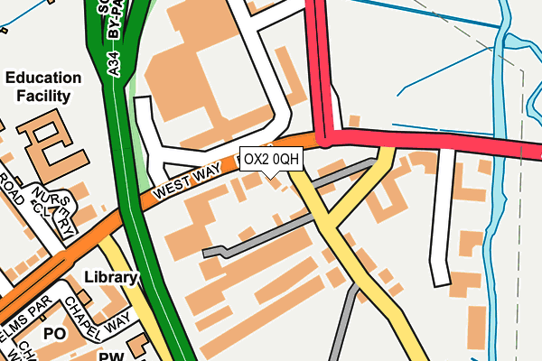OX2 0QH map - OS OpenMap – Local (Ordnance Survey) OX2 0QH map - OS OpenMap – Local (Ordnance Survey)