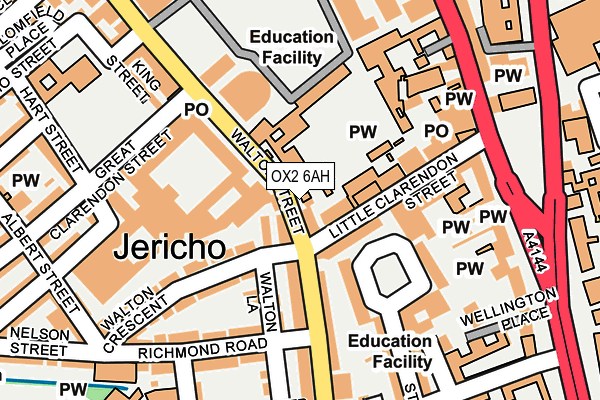 OX2 6AH map - OS OpenMap – Local (Ordnance Survey) OX2 6AH map - OS OpenMap – Local (Ordnance Survey)