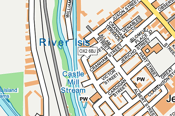 OX2 6BJ map - OS OpenMap – Local (Ordnance Survey) OX2 6BJ map - OS OpenMap – Local (Ordnance Survey)
