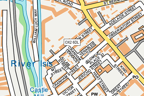 OX2 6DL map - OS OpenMap – Local (Ordnance Survey) OX2 6DL map - OS OpenMap – Local (Ordnance Survey)