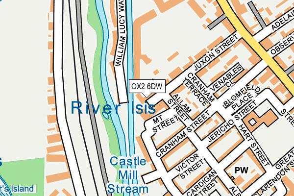 OX2 6DW map - OS OpenMap – Local (Ordnance Survey) OX2 6DW map - OS OpenMap – Local (Ordnance Survey)