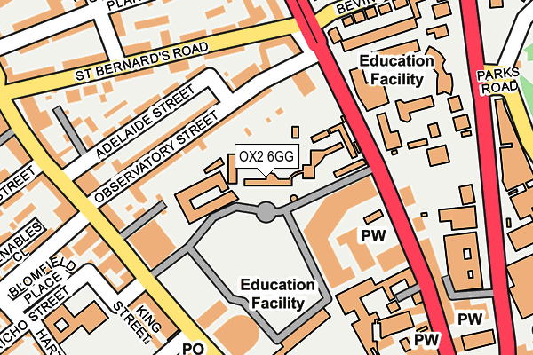 OX2 6GG map - OS OpenMap – Local (Ordnance Survey) OX2 6GG map - OS OpenMap – Local (Ordnance Survey)