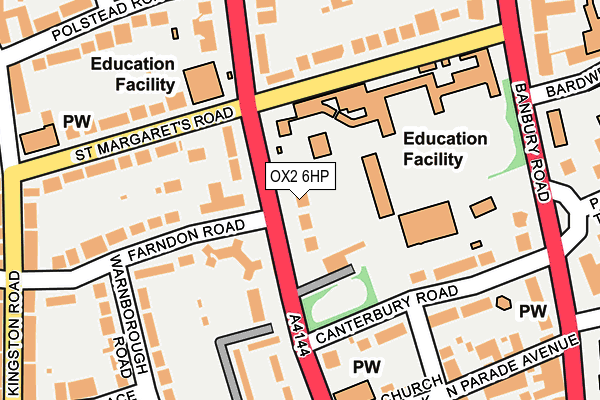 OX2 6HP map - OS OpenMap – Local (Ordnance Survey) OX2 6HP map - OS OpenMap – Local (Ordnance Survey)