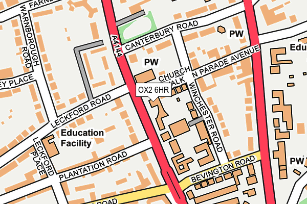 OX2 6HR map - OS OpenMap – Local (Ordnance Survey) OX2 6HR map - OS OpenMap – Local (Ordnance Survey)