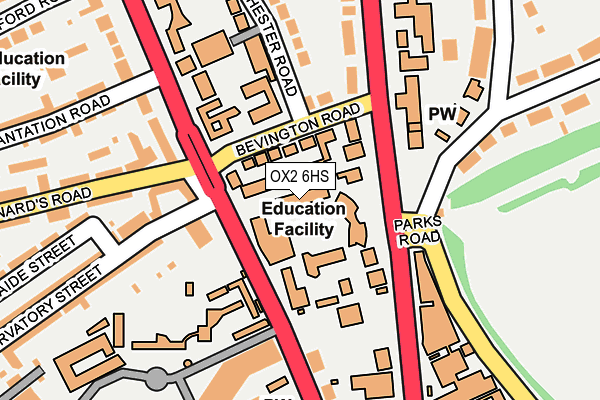 OX2 6HS map - OS OpenMap – Local (Ordnance Survey) OX2 6HS map - OS OpenMap – Local (Ordnance Survey)