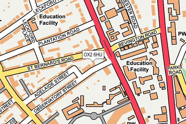 OX2 6HU map - OS OpenMap – Local (Ordnance Survey) OX2 6HU map - OS OpenMap – Local (Ordnance Survey)