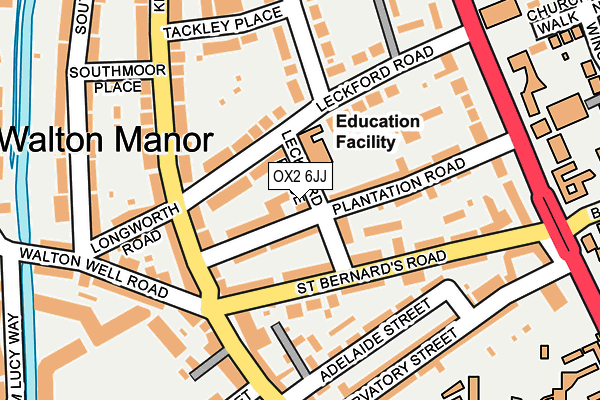 OX2 6JJ map - OS OpenMap – Local (Ordnance Survey) OX2 6JJ map - OS OpenMap – Local (Ordnance Survey)