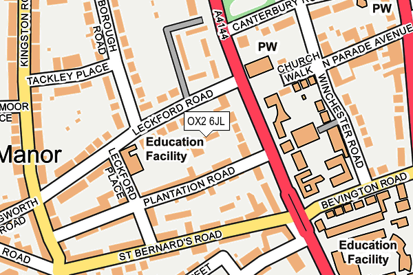 OX2 6JL map - OS OpenMap – Local (Ordnance Survey) OX2 6JL map - OS OpenMap – Local (Ordnance Survey)