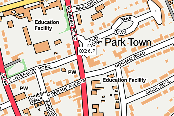 OX2 6JP map - OS OpenMap – Local (Ordnance Survey) OX2 6JP map - OS OpenMap – Local (Ordnance Survey)