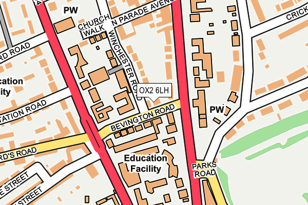OX2 6LH map - OS OpenMap – Local (Ordnance Survey) OX2 6LH map - OS OpenMap – Local (Ordnance Survey)