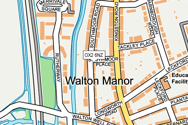 OX2 6NZ map - OS OpenMap – Local (Ordnance Survey) OX2 6NZ map - OS OpenMap – Local (Ordnance Survey)