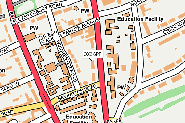 OX2 6PF map - OS OpenMap – Local (Ordnance Survey) OX2 6PF map - OS OpenMap – Local (Ordnance Survey)