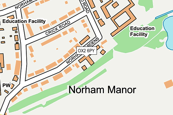 OX2 6PY map - OS OpenMap – Local (Ordnance Survey) OX2 6PY map - OS OpenMap – Local (Ordnance Survey)