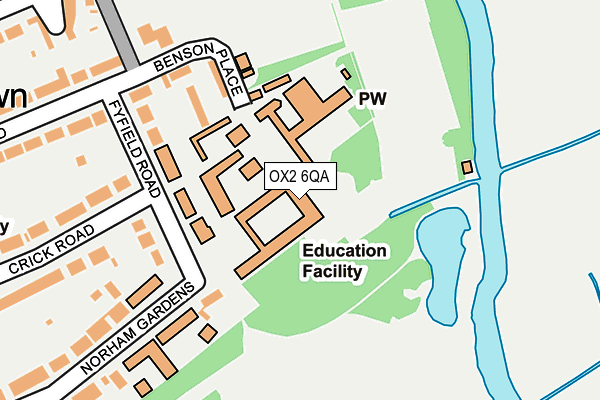 OX2 6QA map - OS OpenMap – Local (Ordnance Survey) OX2 6QA map - OS OpenMap – Local (Ordnance Survey)