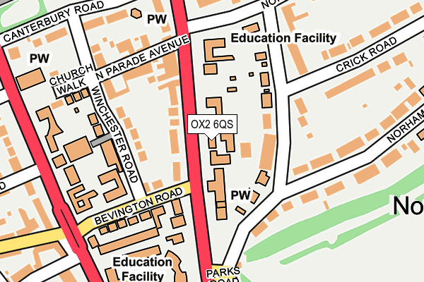 OX2 6QS map - OS OpenMap – Local (Ordnance Survey) OX2 6QS map - OS OpenMap – Local (Ordnance Survey)