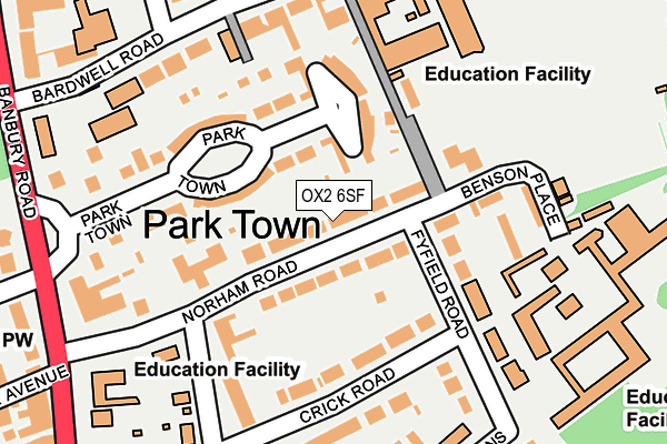 OX2 6SF map - OS OpenMap – Local (Ordnance Survey) OX2 6SF map - OS OpenMap – Local (Ordnance Survey)