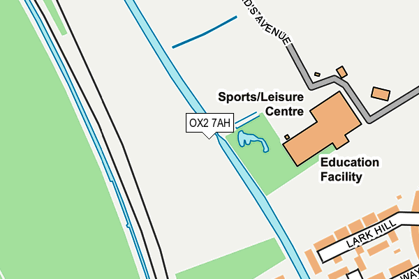 OX2 7AH map - OS OpenMap – Local (Ordnance Survey) OX2 7AH map - OS OpenMap – Local (Ordnance Survey)