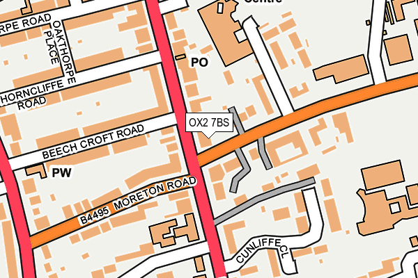 OX2 7BS map - OS OpenMap – Local (Ordnance Survey) OX2 7BS map - OS OpenMap – Local (Ordnance Survey)