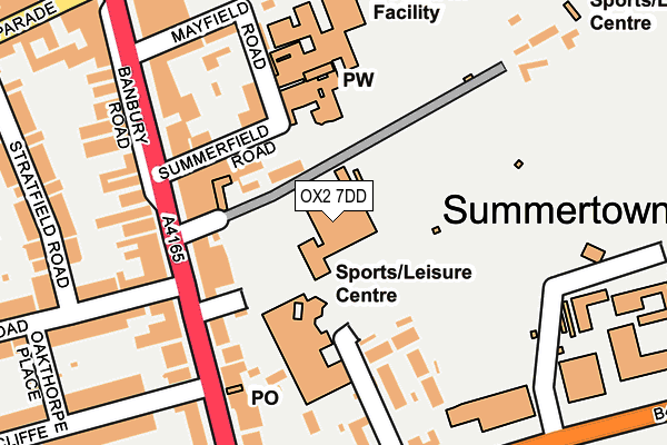 OX2 7DD map - OS OpenMap – Local (Ordnance Survey) OX2 7DD map - OS OpenMap – Local (Ordnance Survey)