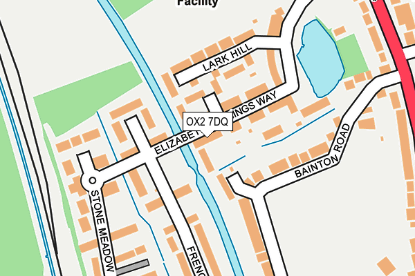OX2 7DQ map - OS OpenMap – Local (Ordnance Survey) OX2 7DQ map - OS OpenMap – Local (Ordnance Survey)