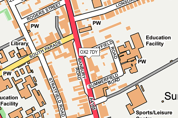 OX2 7DY map - OS OpenMap – Local (Ordnance Survey) OX2 7DY map - OS OpenMap – Local (Ordnance Survey)