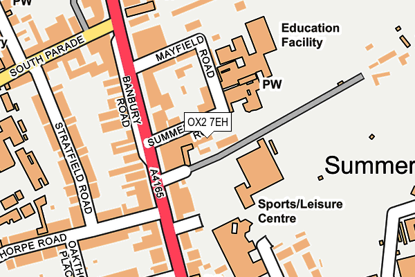 OX2 7EH map - OS OpenMap – Local (Ordnance Survey) OX2 7EH map - OS OpenMap – Local (Ordnance Survey)