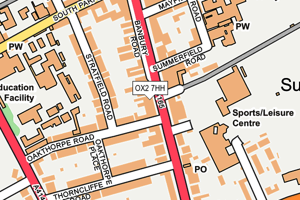 OX2 7HH map - OS OpenMap – Local (Ordnance Survey) OX2 7HH map - OS OpenMap – Local (Ordnance Survey)