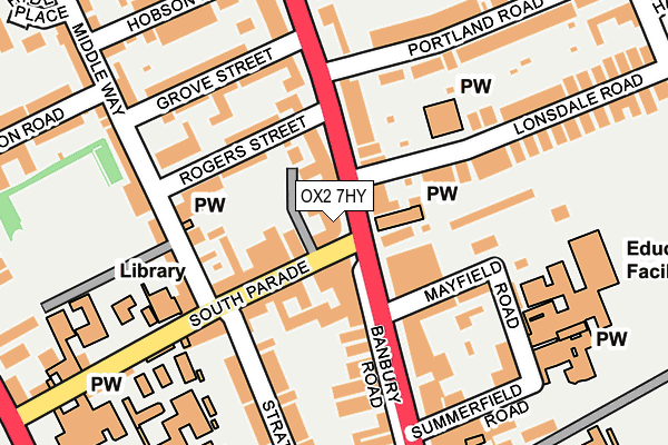 OX2 7HY map - OS OpenMap – Local (Ordnance Survey) OX2 7HY map - OS OpenMap – Local (Ordnance Survey)