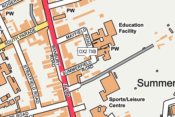 OX2 7XB map - OS OpenMap – Local (Ordnance Survey) OX2 7XB map - OS OpenMap – Local (Ordnance Survey)