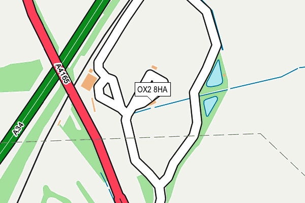 OX2 8HA map - OS OpenMap – Local (Ordnance Survey) OX2 8HA map - OS OpenMap – Local (Ordnance Survey)