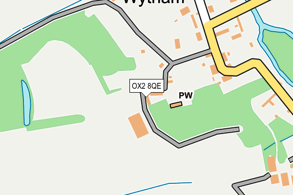 OX2 8QE map - OS OpenMap – Local (Ordnance Survey) OX2 8QE map - OS OpenMap – Local (Ordnance Survey)