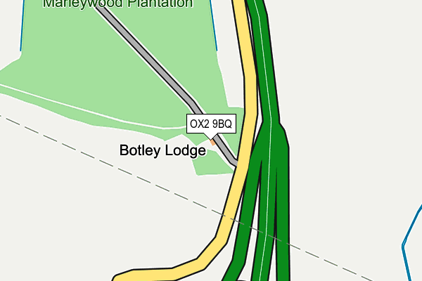 OX2 9BQ map - OS OpenMap – Local (Ordnance Survey) OX2 9BQ map - OS OpenMap – Local (Ordnance Survey)