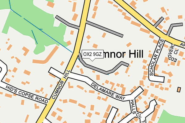 OX2 9GZ map - OS OpenMap – Local (Ordnance Survey) OX2 9GZ map - OS OpenMap – Local (Ordnance Survey)