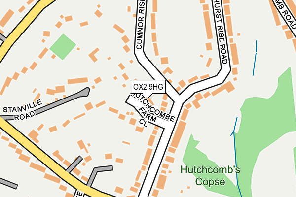 OX2 9HG map - OS OpenMap – Local (Ordnance Survey) OX2 9HG map - OS OpenMap – Local (Ordnance Survey)