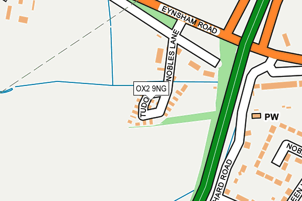 OX2 9NG map - OS OpenMap – Local (Ordnance Survey) OX2 9NG map - OS OpenMap – Local (Ordnance Survey)