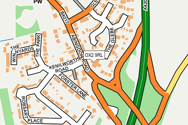OX2 9RL map - OS OpenMap – Local (Ordnance Survey) OX2 9RL map - OS OpenMap – Local (Ordnance Survey)